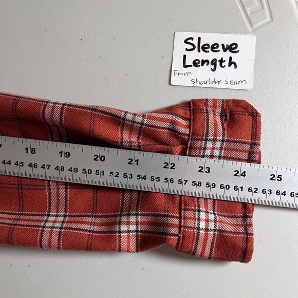 Fjallraven Fjallglim Stretch Long Sleeve Shirt - Women's Size S - Orange - Picture 8 of 9